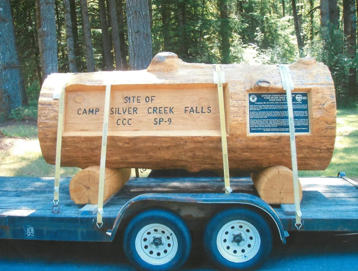 2007 CCC Camp Memorial Log