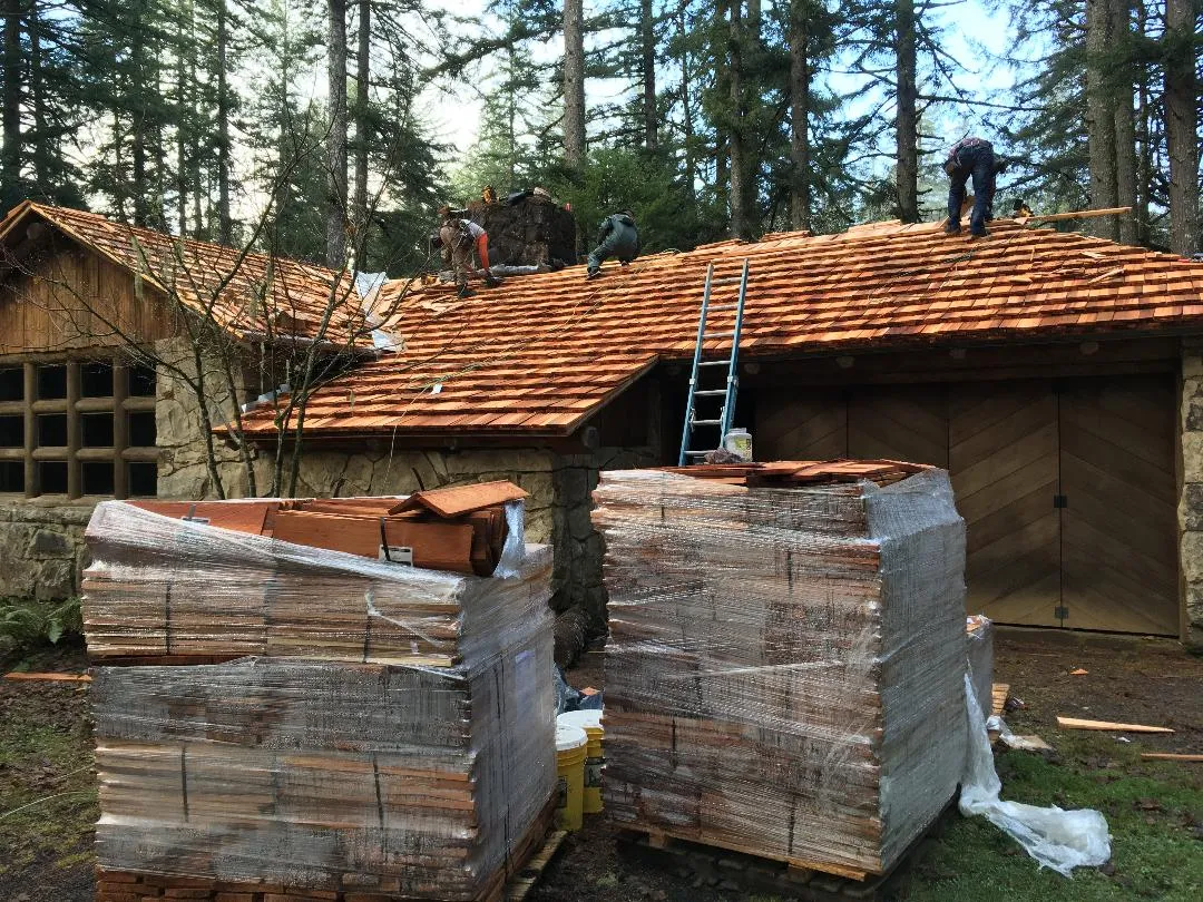 2018 Stone Kitchen Shelter Roof Repairing