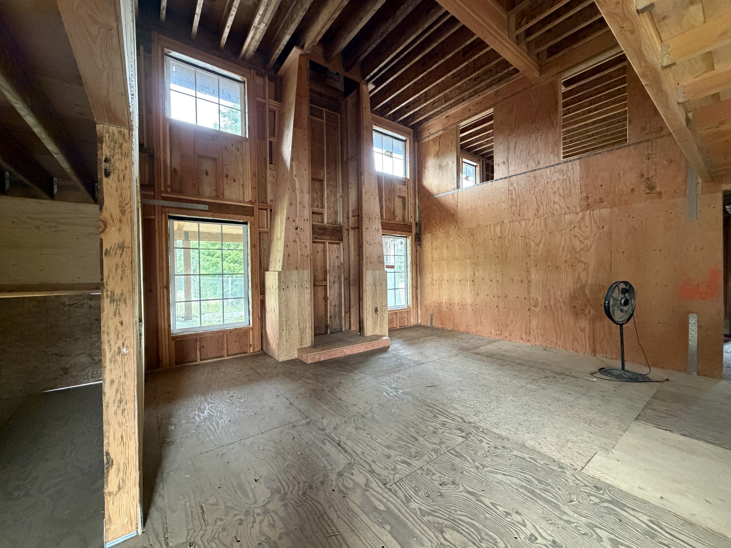 Entrance & Fireplace