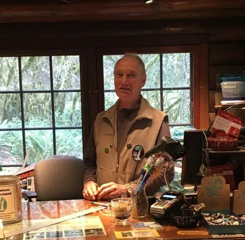 Tom Dill, FOSF Board Member, Store Volunteer, Trail Ambassador