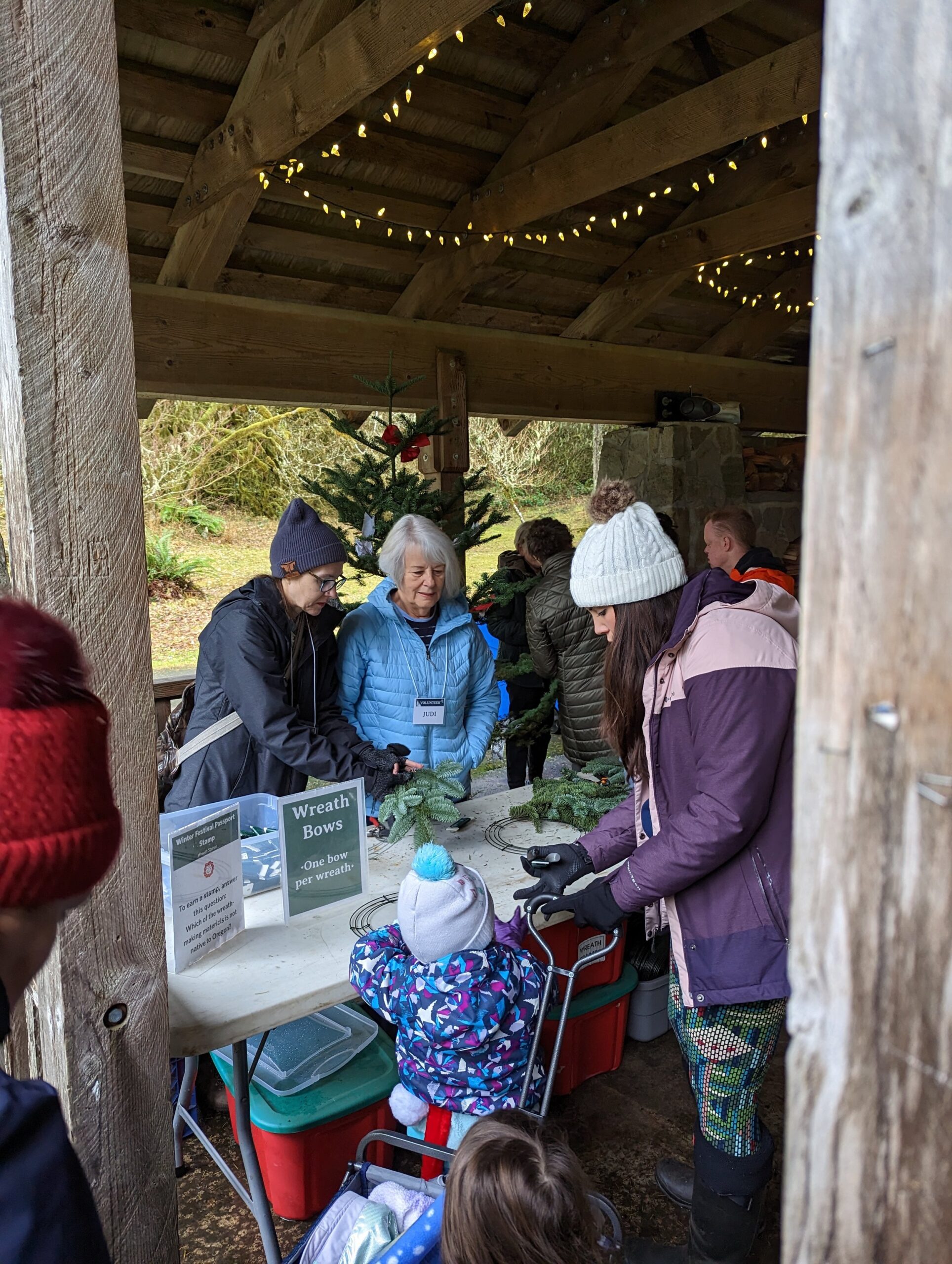 2022 Winter Festival Wreath Making