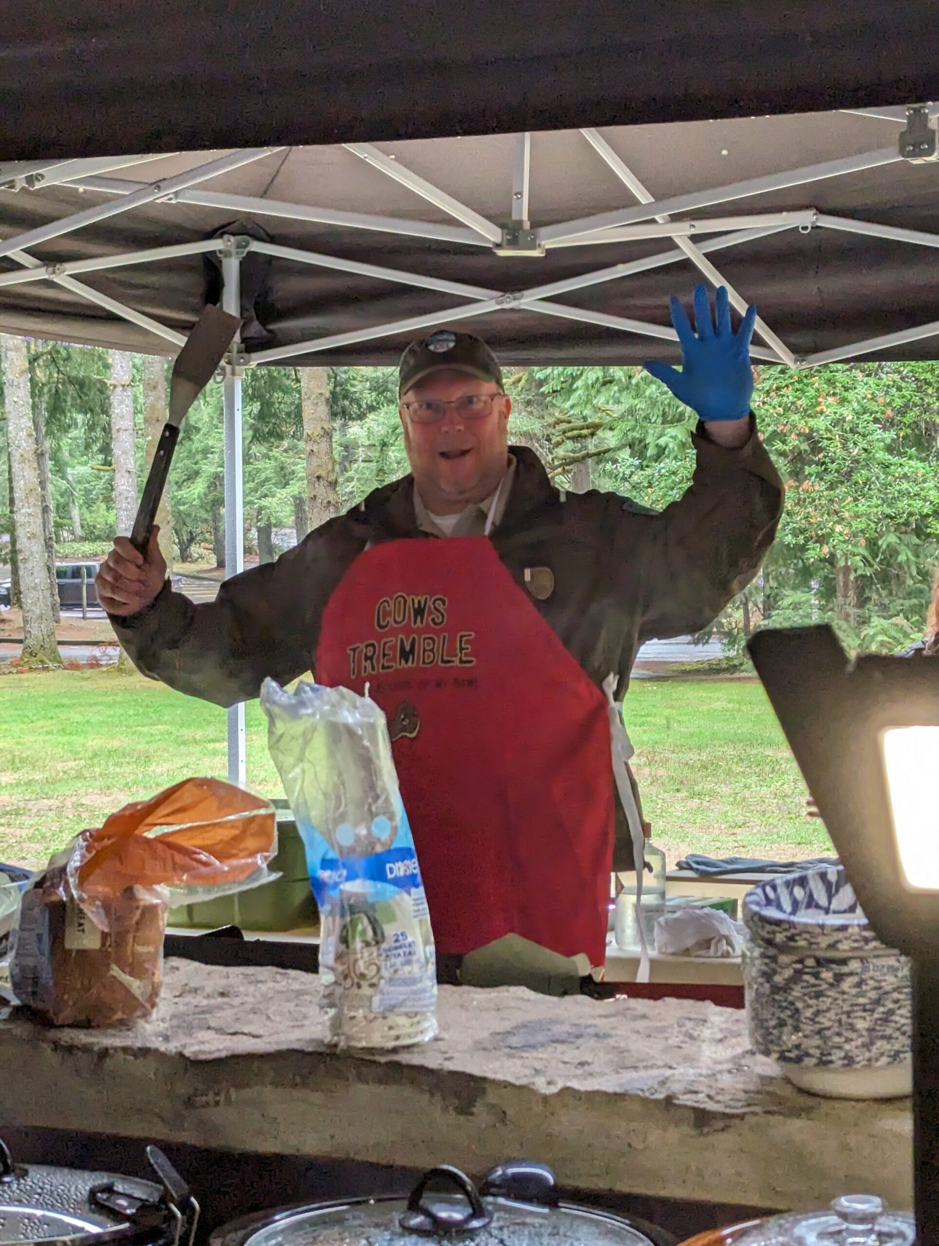 Grill Master/Park Manager Chris Gilliand