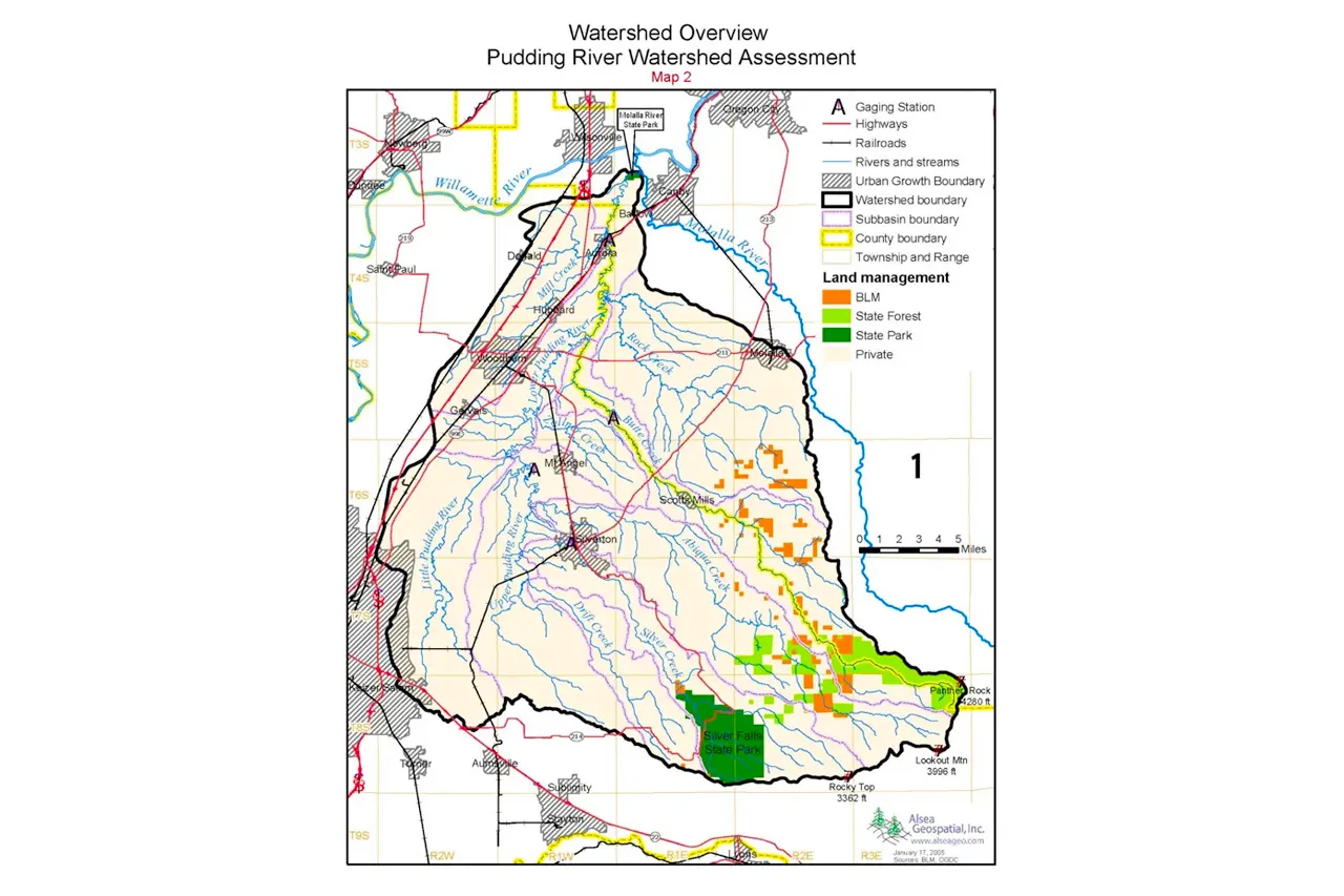 Pudding river watershed assessment