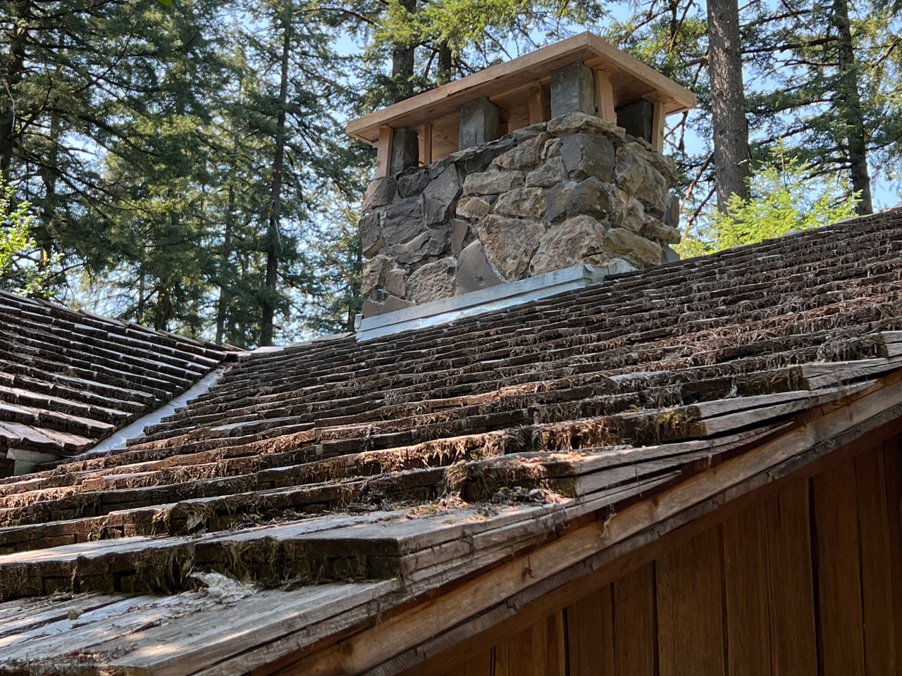 stone kitchen shelter repairs 3